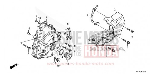 A.C. GENERATOR COVER NC750SDG de 2016